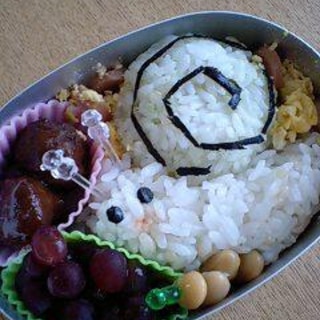 にょっきん★かたつむりのお弁当